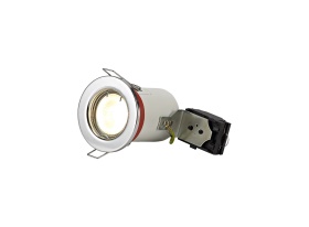 D0439  Agni Fixed Fire Rated Downlight Polished Chrome